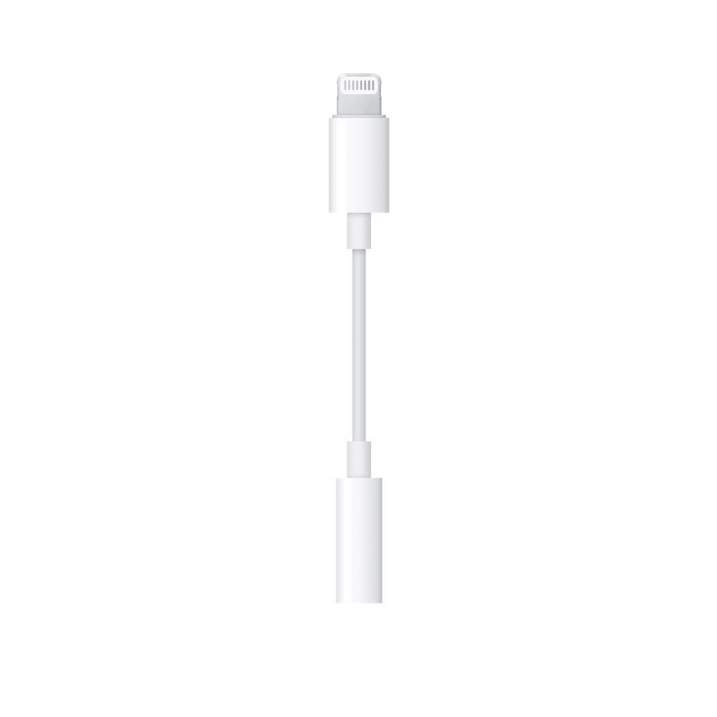Apple Lightning to 3.5 mm Headphone Jack Adapter   |  Cables, Adapters & Hubs  |  Audio Cables & Converters  |
