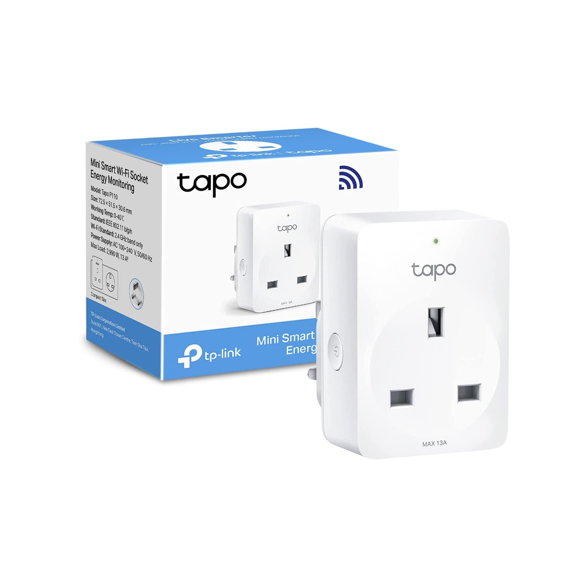 Tp-link Tapo P115 2.4GHz Smart Plug