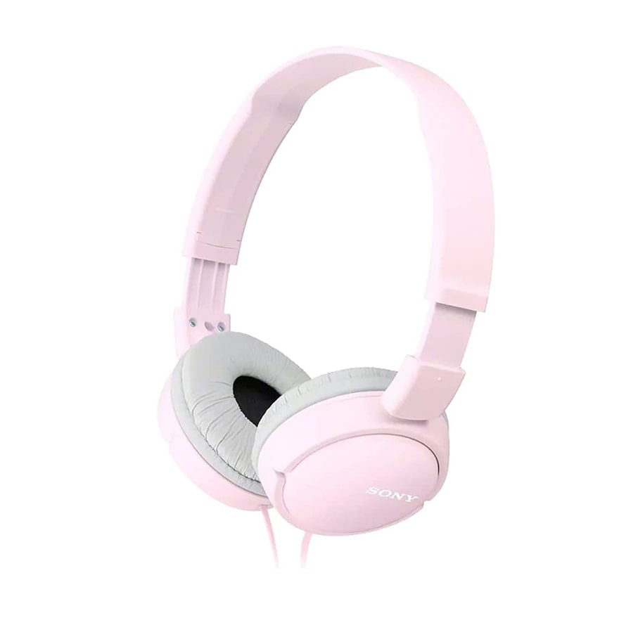 Sony MDRZX110 ZX Series Extra Bass Stereo Headset – Pink Audio  |  Headsets  |  Wired Headsets  |