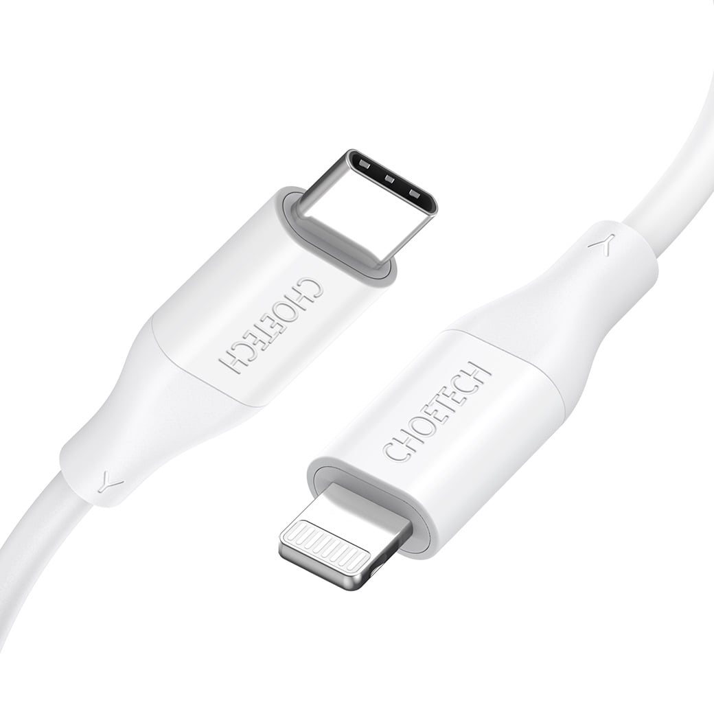 Choetech USB C to Lightning Premium Cable – 1.2M   |  Smartphone Accessories  |  Cables  |  USB-C to Lightning Cables  |
