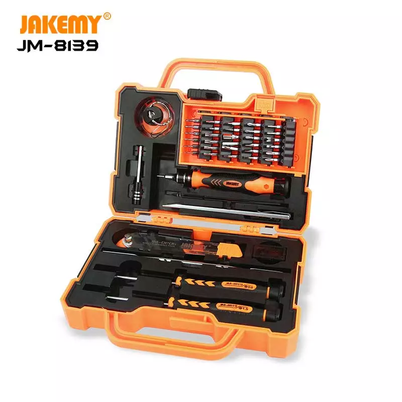 Jakemy JM-8139 47 in 1 Antic-drop electronic toolkit Brands  |  Jakemy  |
