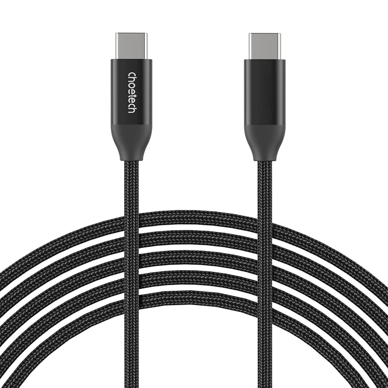 Choetech 240W USB Type C Braided Fast Charging Cable – 2M   |  Smartphone Accessories  |  Cables  |  USB-C to C Cables  |